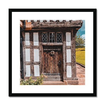 The Farmhouse Door Framed & Mounted Print
