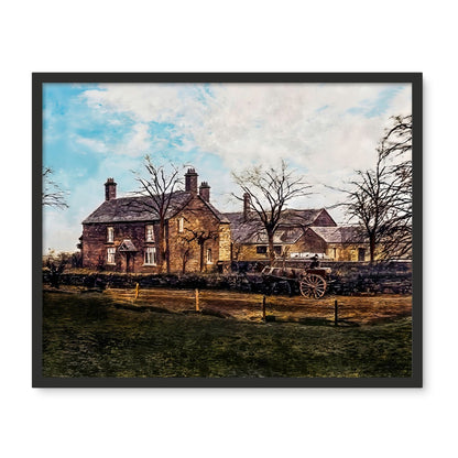 Abbey Farm, Abbey Hulton Framed Photo Tile