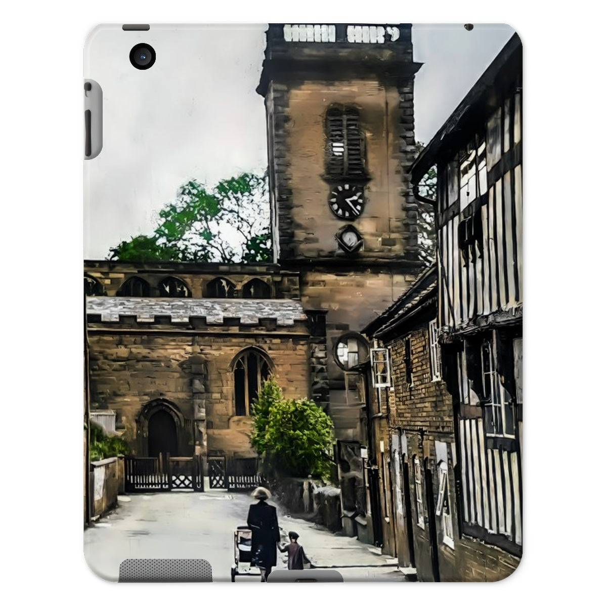 Church Lane, Abbots Bromley Tablet Cases