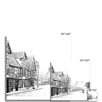 The Tudor House, Cheadle Hahnemühle Photo Rag Print