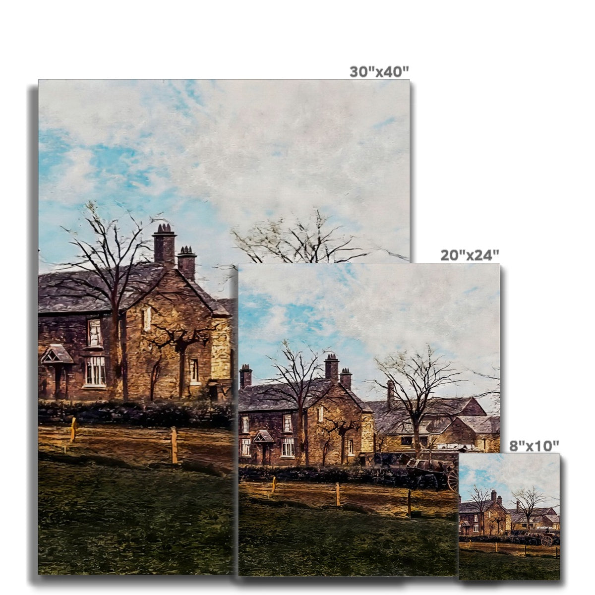 Abbey Farm, Abbey Hulton Canvas