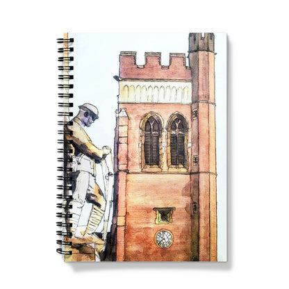 The War Memorial and Christ Church, Fenton Notebook
