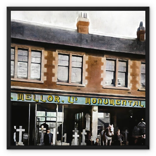 W & R Mellor Ltd, Moorland Road, Burslem Framed Canvas