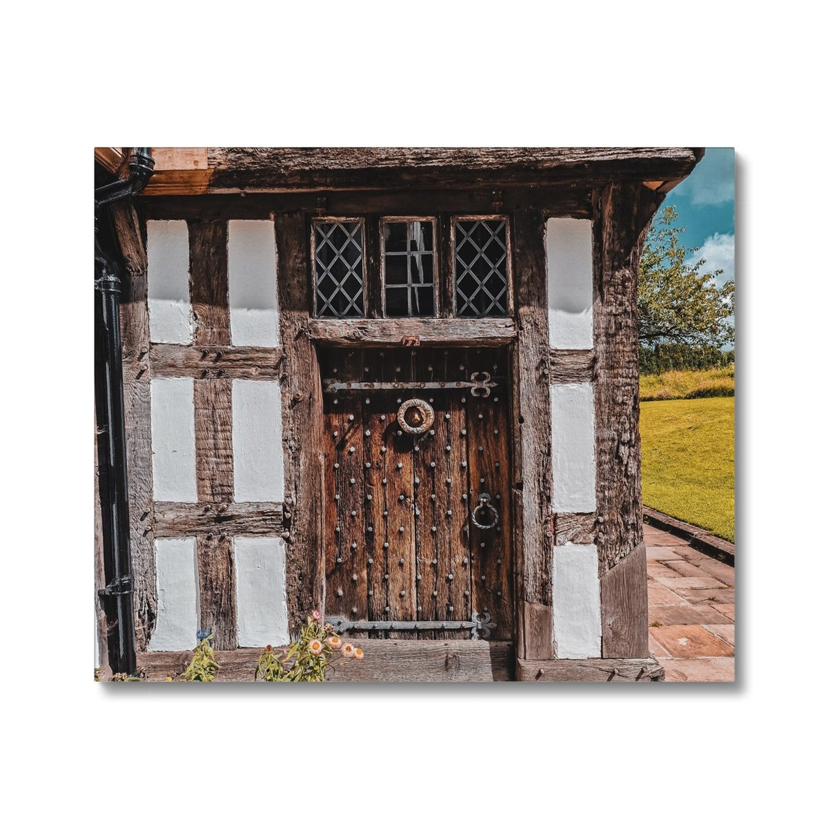 The Farmhouse Door Canvas