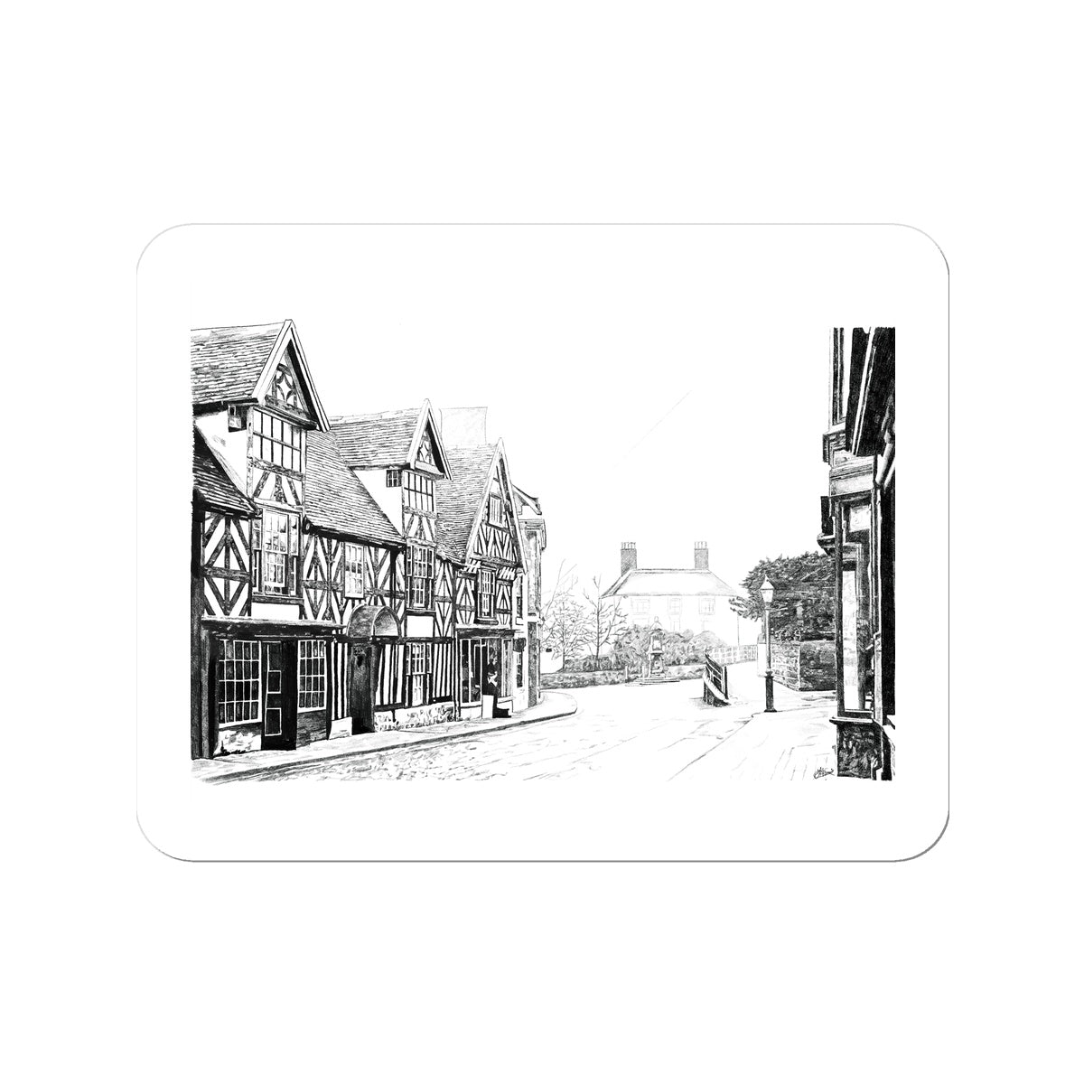 The Tudor House, Cheadle Sticker