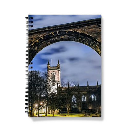 Stoke Minster at Night Notebook