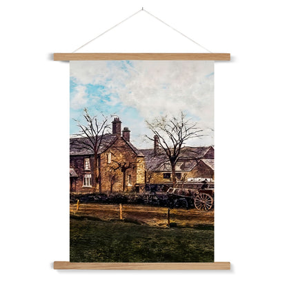 Abbey Farm, Abbey Hulton Fine Art Print with Hanger