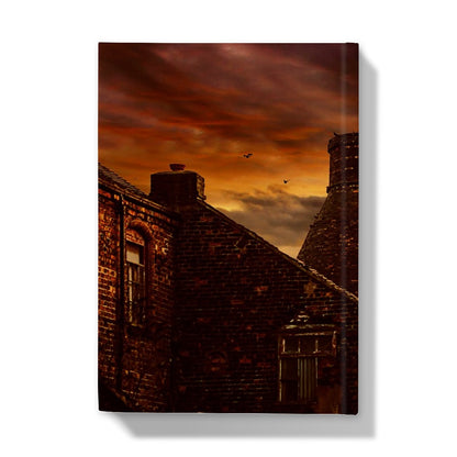 A Potteries Sunset Hardback Journal