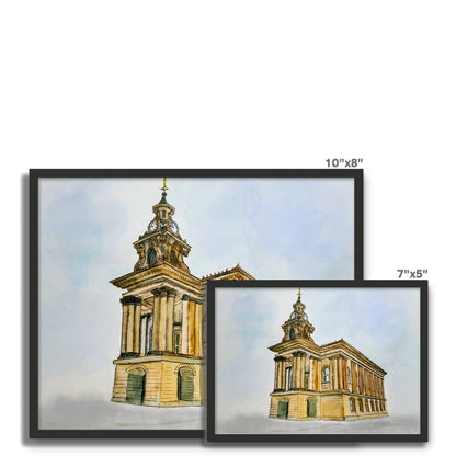 Burslem Town Hall Framed Photo Tile