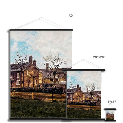 Abbey Farm, Abbey Hulton Fine Art Print with Hanger