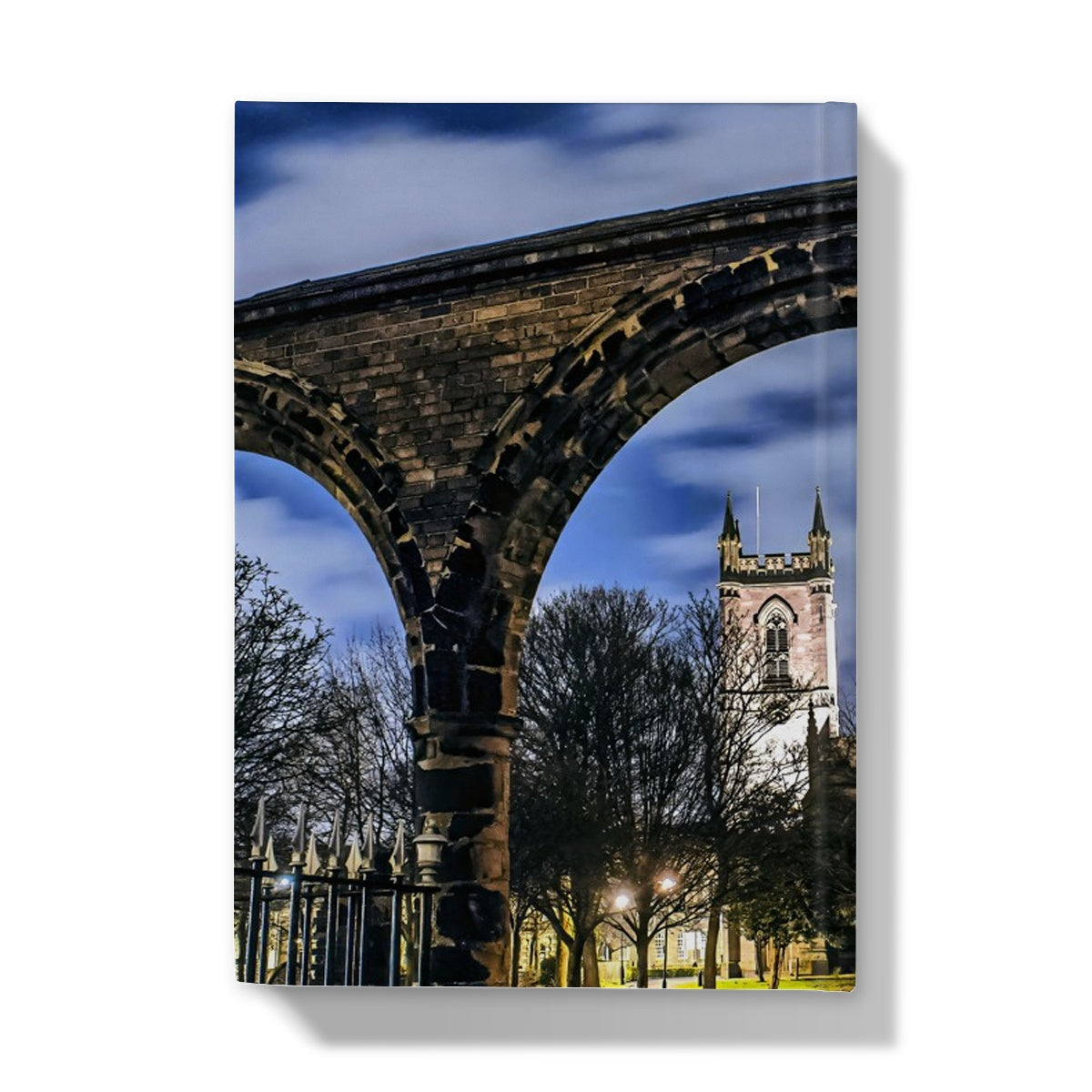 Stoke Minster at Night Hardback Journal