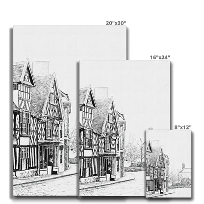 The Tudor House, Cheadle Eco Canvas