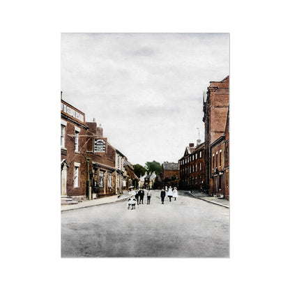 Tean High Street Wall Art Poster