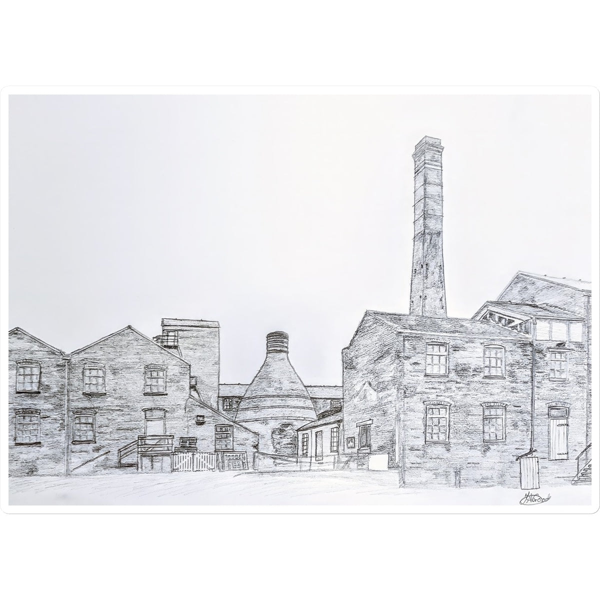 Middleport Pottery, Burslem Sticker