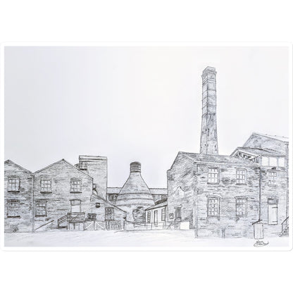 Middleport Pottery, Burslem Sticker