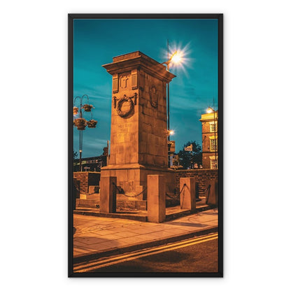 Remembrance at Dusk Framed Canvas