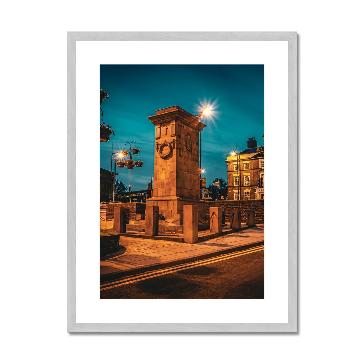 Remembrance at Dusk Antique Framed & Mounted Print