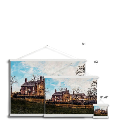 Abbey Farm, Abbey Hulton Fine Art Print with Hanger