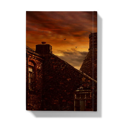 A Potteries Sunset Hardback Journal