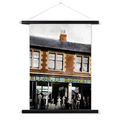 W & R Mellor Ltd, Moorland Road, Burslem Fine Art Print with Hanger