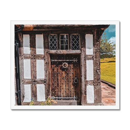 The Farmhouse Door Budget Framed Poster