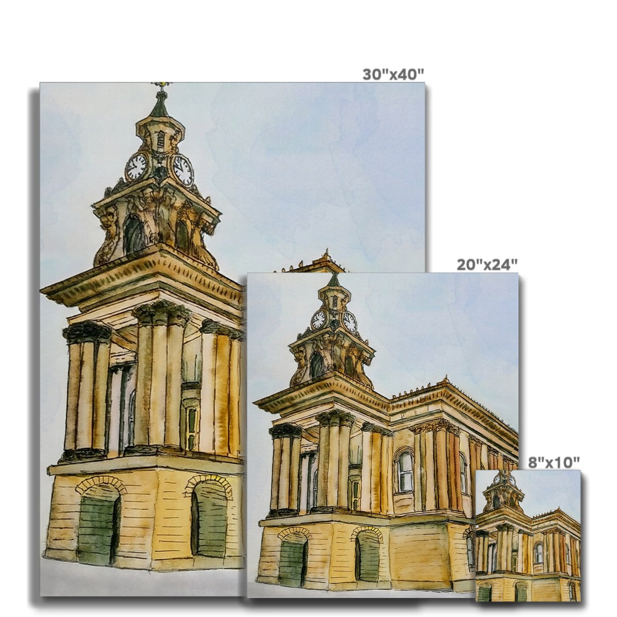 Burslem Town Hall Canvas