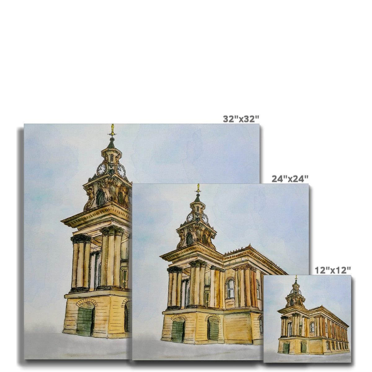 Burslem Town Hall Canvas