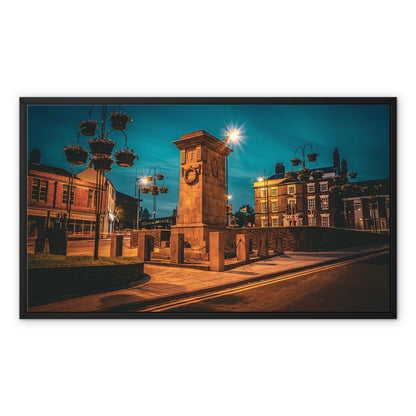 Remembrance at Dusk Framed Canvas