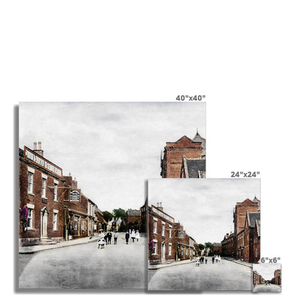 Tean High Street Wall Art Poster