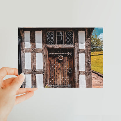 The Farmhouse Door Classic Postcard