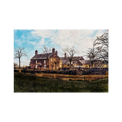 Abbey Farm, Abbey Hulton Fine Art Print