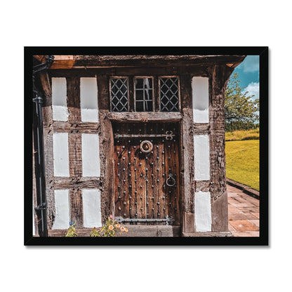 The Farmhouse Door Budget Framed Poster