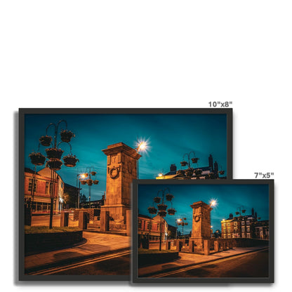 Remembrance at Dusk Framed Photo Tile