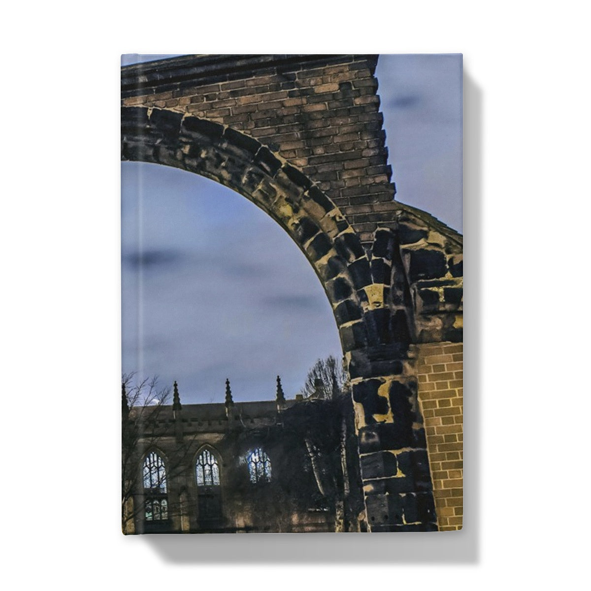 Stoke Minster at Night Hardback Journal