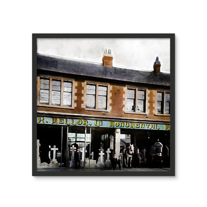 W & R Mellor Ltd, Moorland Road, Burslem Framed Photo Tile