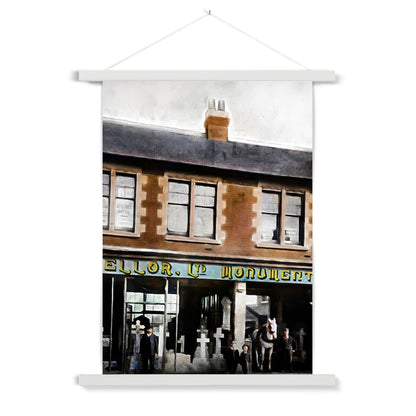 W & R Mellor Ltd, Moorland Road, Burslem Fine Art Print with Hanger