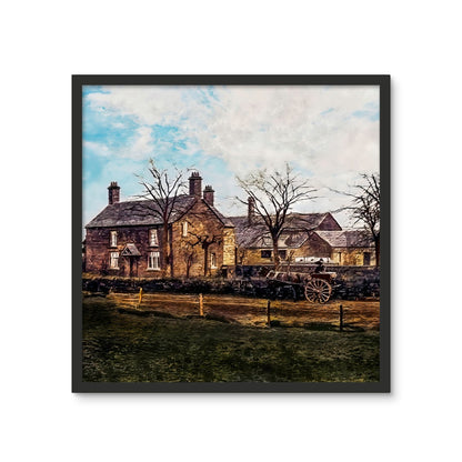 Abbey Farm, Abbey Hulton Framed Photo Tile