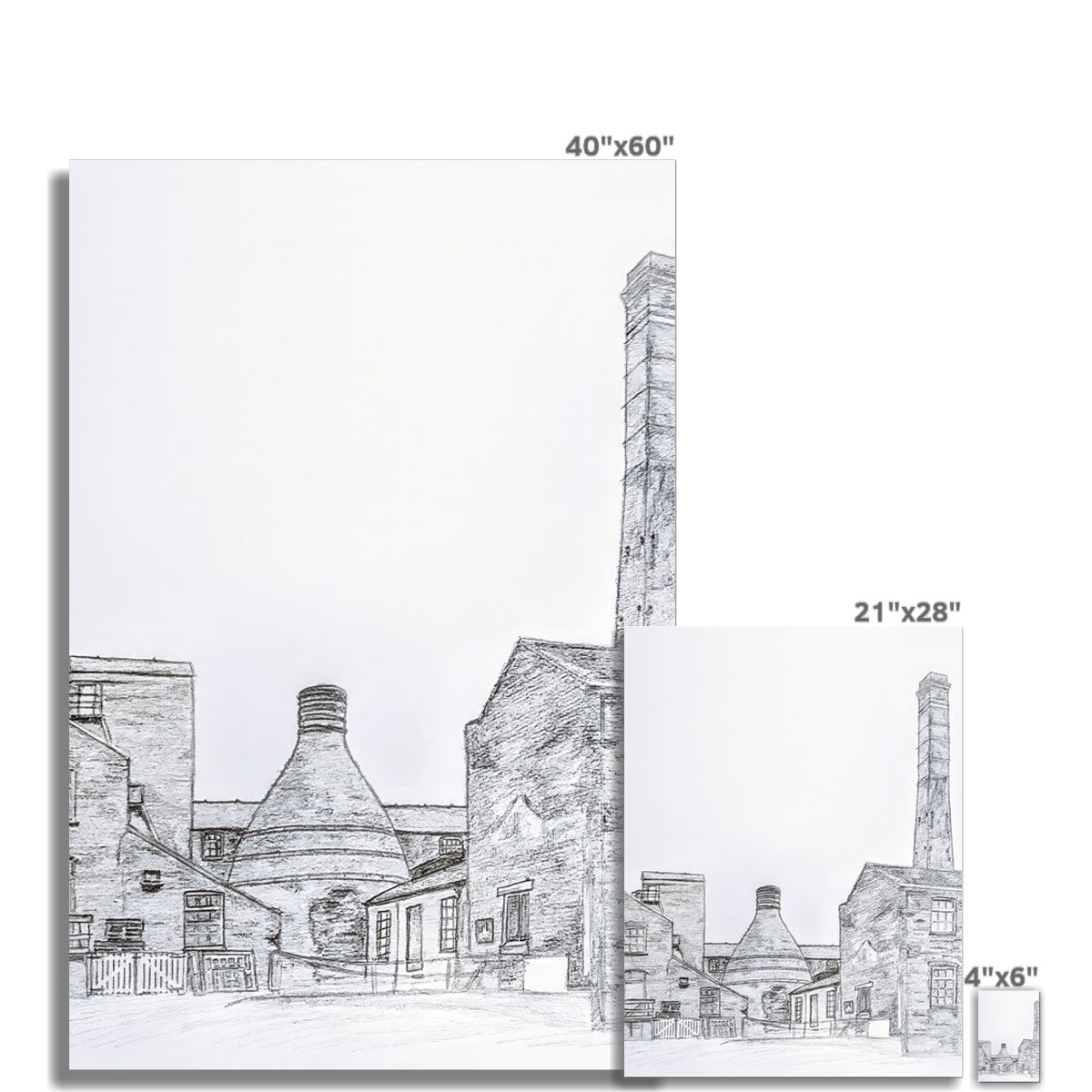 Middleport Pottery, Burslem Wall Art Poster