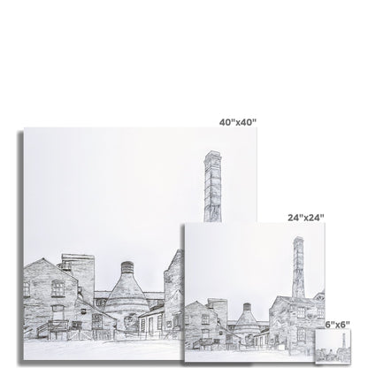 Middleport Pottery, Burslem Wall Art Poster