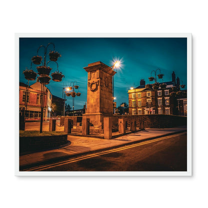 Remembrance at Dusk Framed Photo Tile