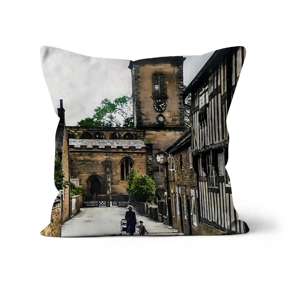 Church Lane, Abbots Bromley Cushion