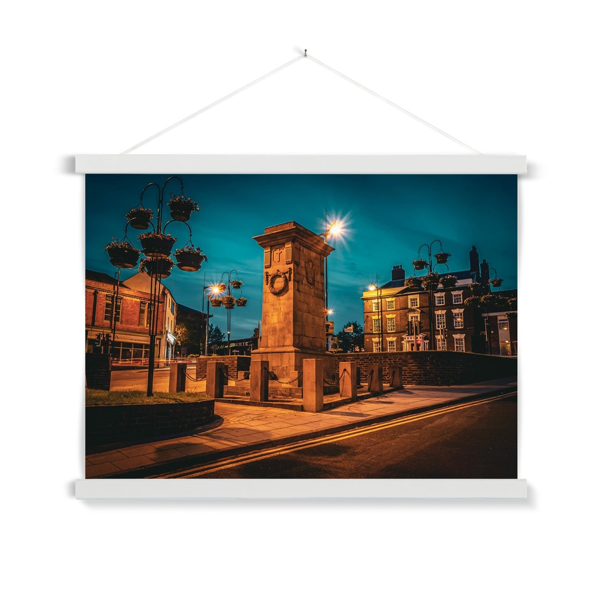 Remembrance at Dusk Fine Art Print with Hanger