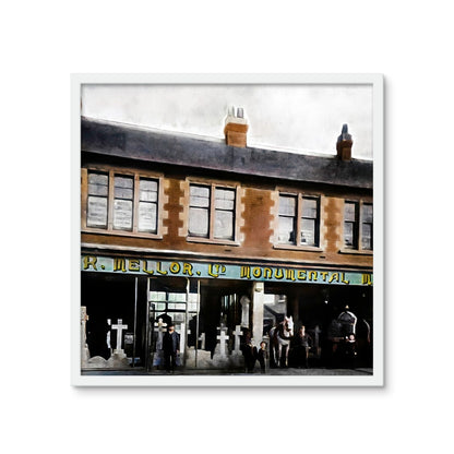 W & R Mellor Ltd, Moorland Road, Burslem Framed Photo Tile