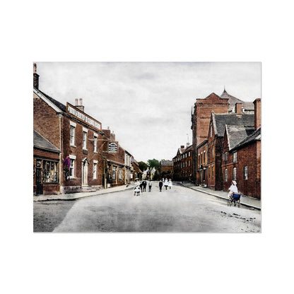 Tean High Street Wall Art Poster