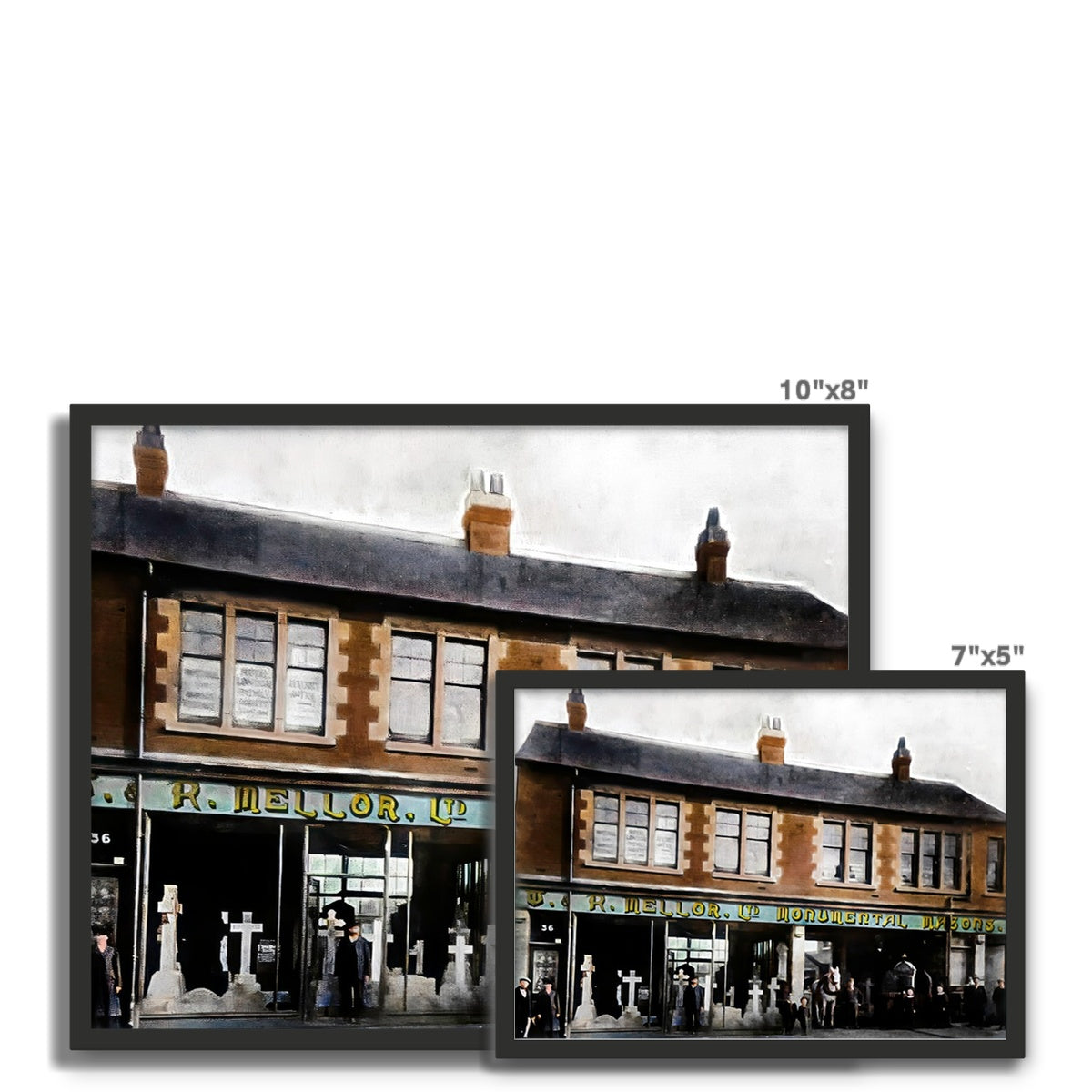 W & R Mellor Ltd, Moorland Road, Burslem Framed Photo Tile