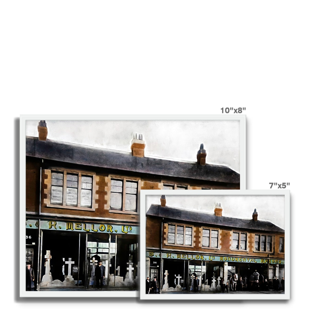 W & R Mellor Ltd, Moorland Road, Burslem Framed Photo Tile