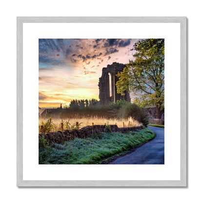Dawn's Embrace at Croxden Abbey Antique Framed & Mounted Print