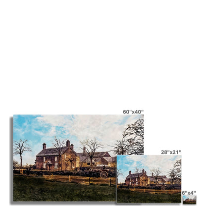 Abbey Farm, Abbey Hulton Wall Art Poster