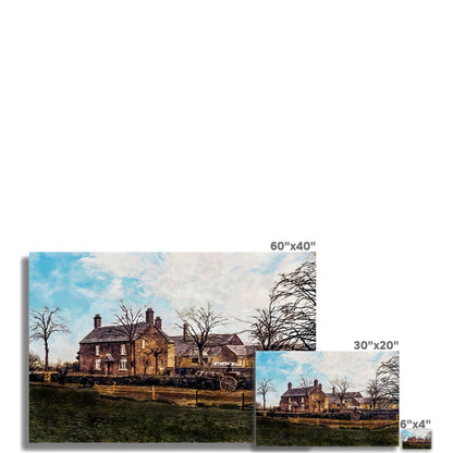 Abbey Farm, Abbey Hulton Fine Art Print