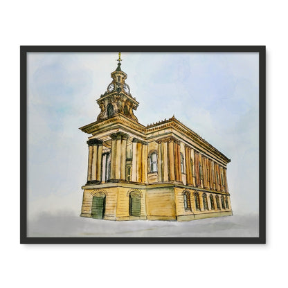 Burslem Town Hall Framed Photo Tile